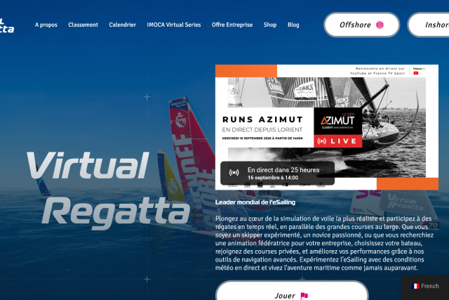 Screenshot 2026 09 15 at 12 12 18 Accueil Virtual Regatta