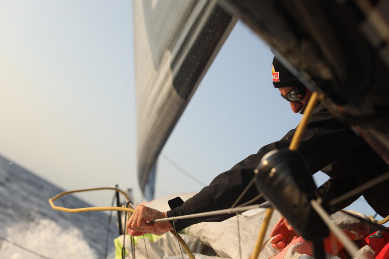 À bord de l'IMOCA De Jérémie Beyou - Charal